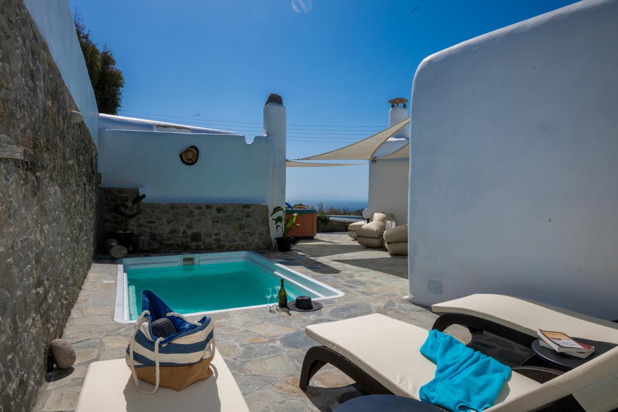 Casa Annaise Mykonos - Cycladic House With Jacuzzi * Mykonos Town